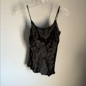 YS Fashion Women’s Satin Black Top